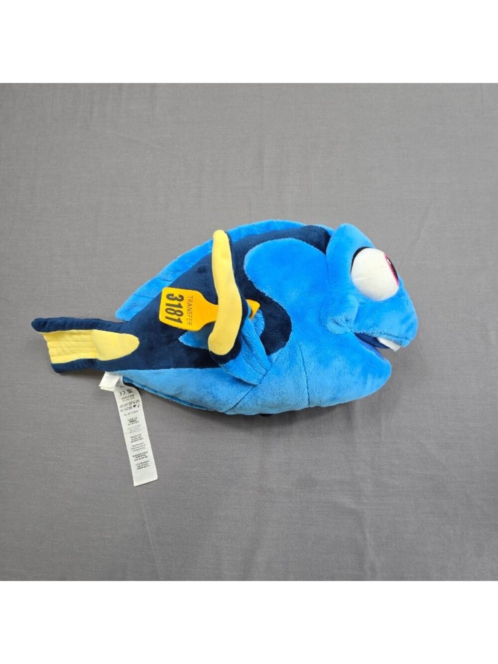 Disney 17" Plush Dory Transfer 3181 Tag Fish Blue Stuffed Toy